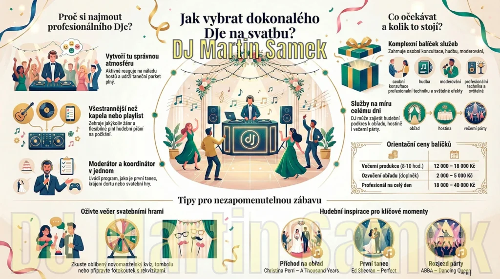Svatební dj -proc si ho vybrat